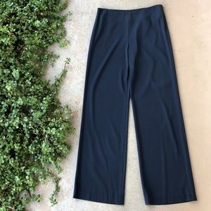 Vince Navy Blue Wide Leg Career Pants Slacks